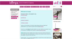 Desktop Screenshot of medicinesinpregnancy.org